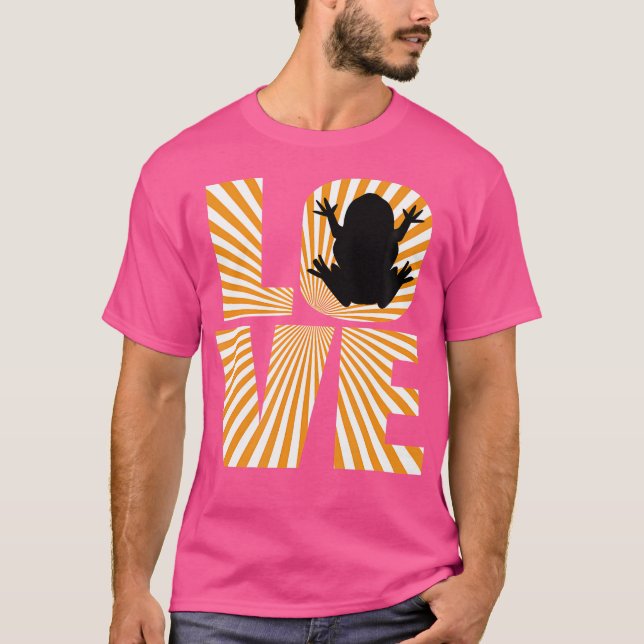 T-shirt I Love Grenouille Lover (Devant)