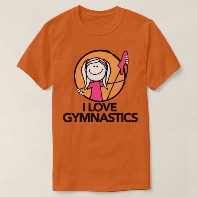 T-shirt I Love Gym (Design devant)