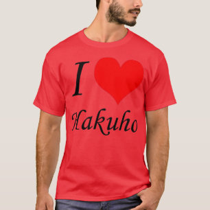 T-shirt I Love Hakuho Sumo Lutte T