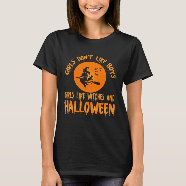 T-shirt I Love Halloween Season Trick Or Treat Halloween C (Devant)