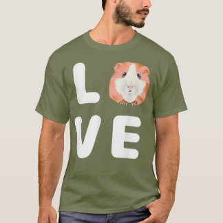 T-shirt I Love Hamsters mignon animal de compagnie enfants