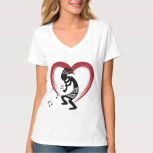 T-shirt I Love Heart Kokopelli