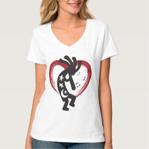 T-shirt I Love Heart Kokopelli