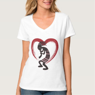 T-shirt I Love Heart Kokopelli