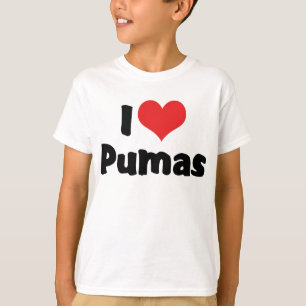 T-shirt I Love Heart Pumas