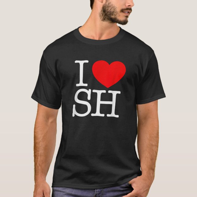 T-shirt I Love Heart SH (Devant)