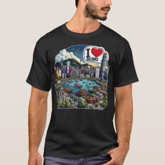 T-shirt I Love Hong Kong 11