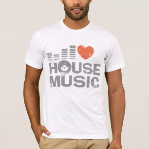 T-shirt I Love House Music