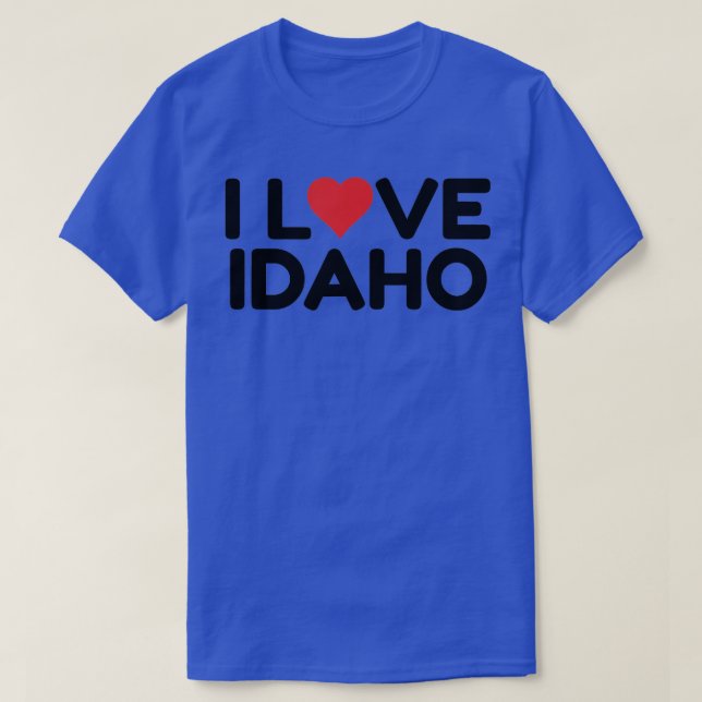 T-shirt I Love Idaho 1 (Design devant)