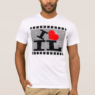 T-shirt I love Illinois