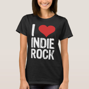 T-shirt I Love Indie Rock