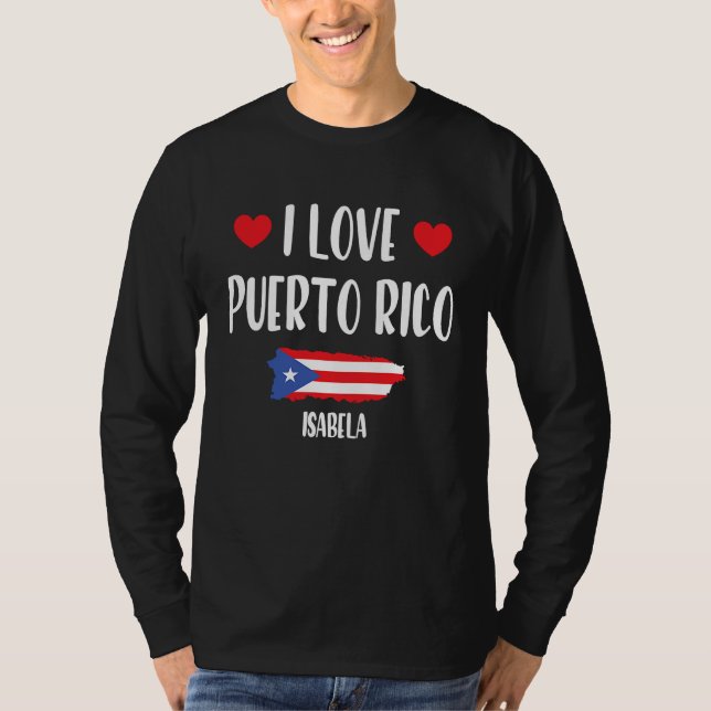 T-shirt I Love Isabela Puerto Rico (Devant)