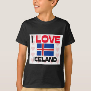T-shirt I Love Islande