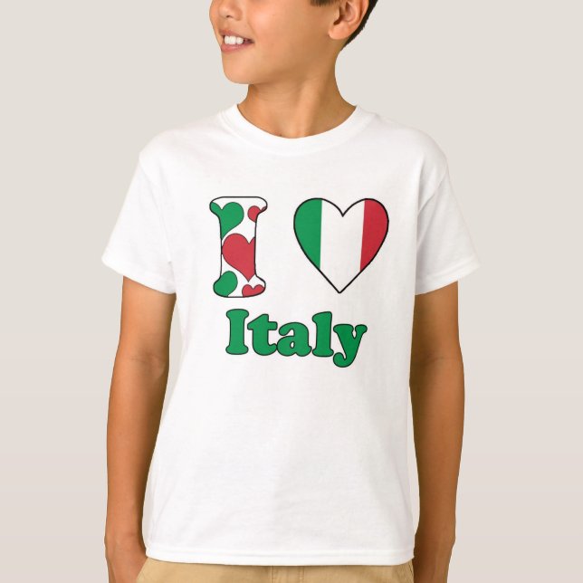 T-shirt I love Italy (Devant)