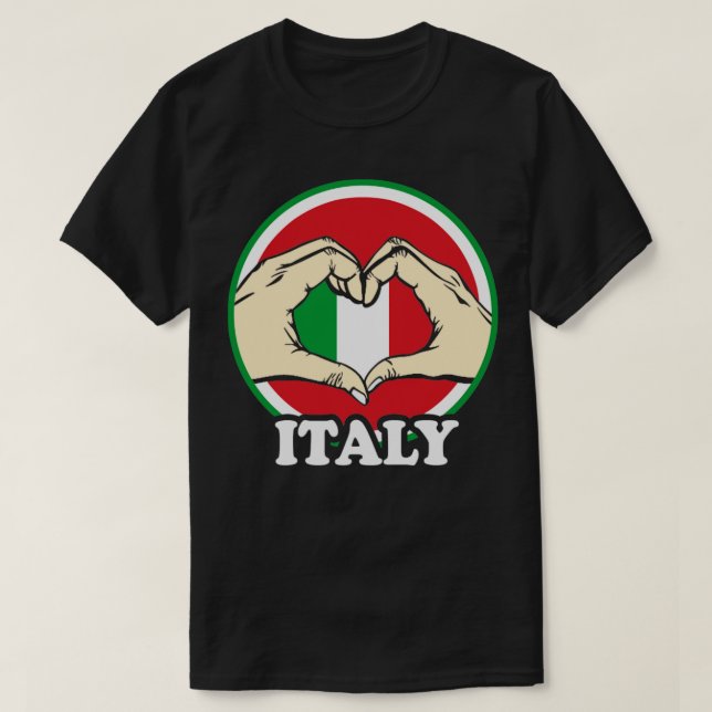 T-shirt I Love Italy1 (Design devant)