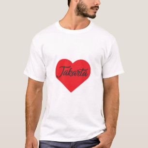 T-shirt I Love Jakarta - Indonésie