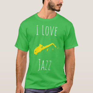 T-shirt I Love jazz