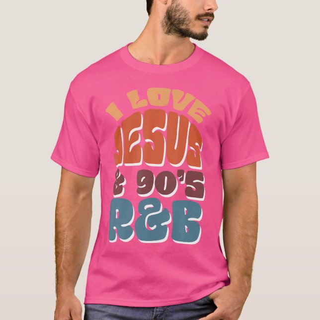 T-shirt I Love Jesus 90'S Rb (Devant)