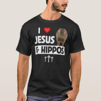 I Love Jesus and Hippos Christian Wildlife Safari