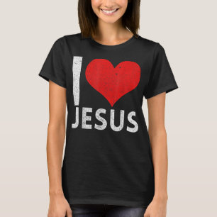 T-shirt I Love Jesus T-ShirtEs-tu un dévot patriotique de