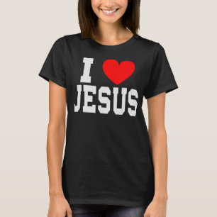 T-shirt I Love Jesus T-ShirtEs-tu un dévot patriotique de
