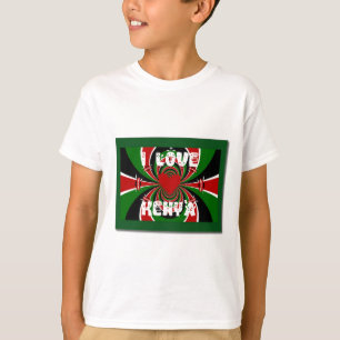 T-shirt I Love Kenya Hakuna Matata Dons