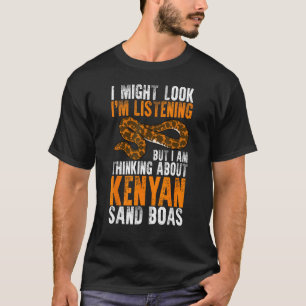 T-shirt I Love Kenyan Sand Boas Snake Propriétaire 1