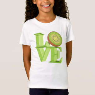 T-Shirt I LOVE KIWI(Kiwi Fruits/Kiwi Berry)