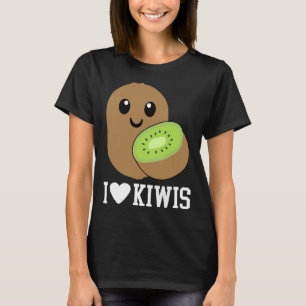 T-shirt I Love Kiwis Cute Kiwis Costume Kiwi Kiwi Outfit K