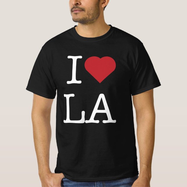 T-shirt I love LA (Devant)