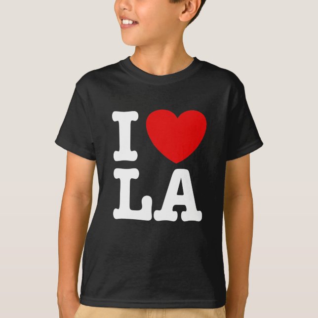 T-shirt I Love LA (Devant)