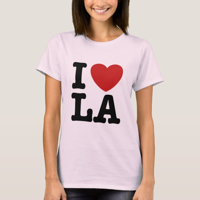 T-shirt I Love LA (Devant)