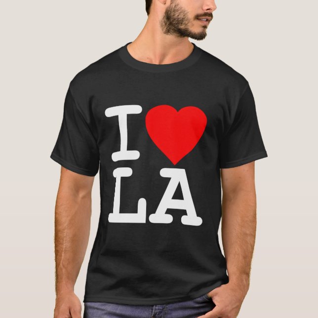 T-shirt I Love La Los Angeles (Devant)