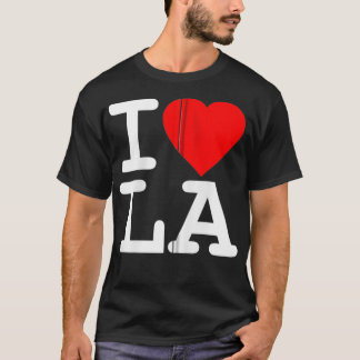 T-shirt I Love LA Los Angeles Zip