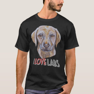 T-shirt I Love Labradors