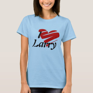T-shirt I Love Larry Shirt