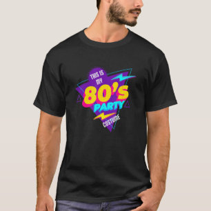 T-shirt I Love Les années 80 1980 Vintage Retro 80 Costum