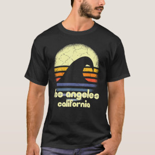 T-shirt I Love Los Angeles Beach California Ocean Wave Ca