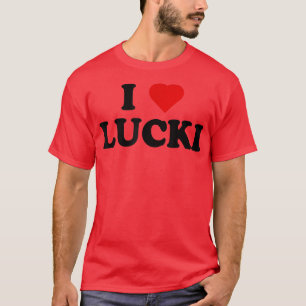 T-shirt I Love Lucki I Heart Lucki