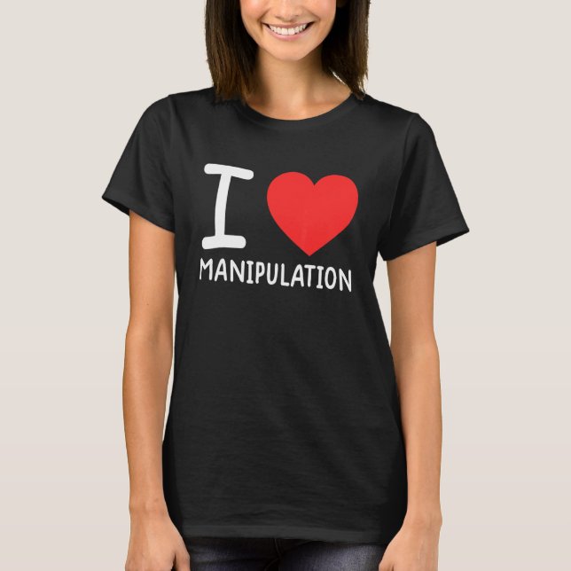 T-shirt I Love Manipulation I Manipulation cardiaque 1 (Devant)