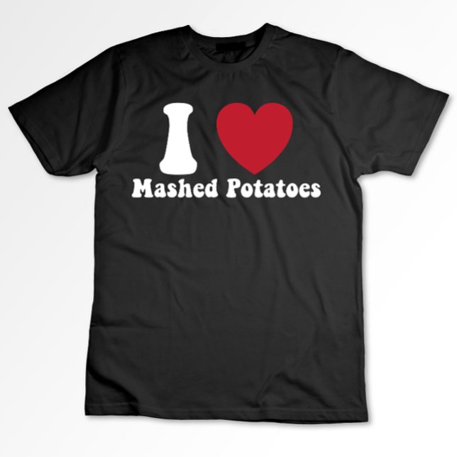 T-shirt I Love Mashed Potatoes Thanksgiving Diner Cadeau (Créateur téléchargé)