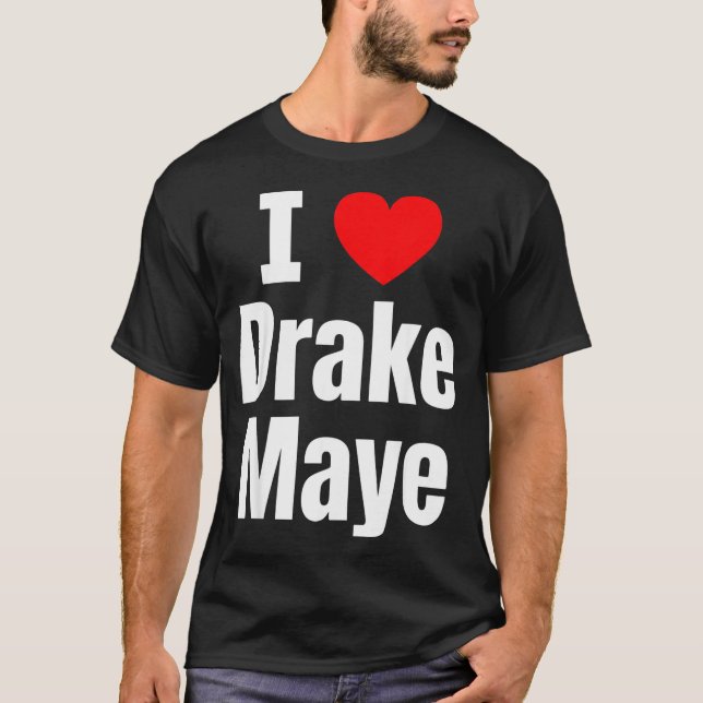 T-shirt I Love Maye Football Fan  (Devant)