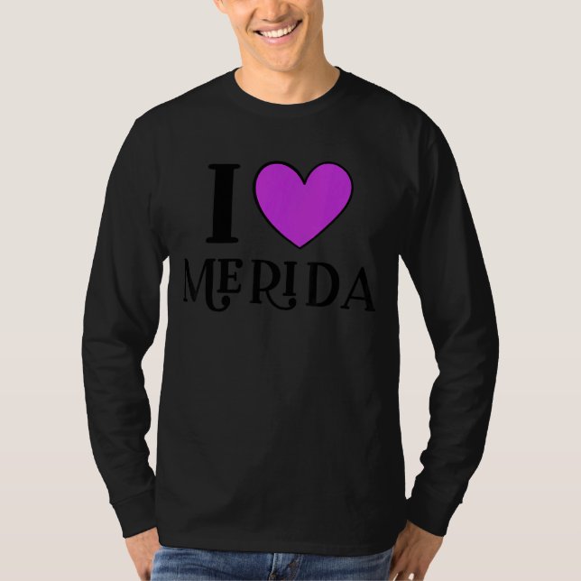 T-shirt I Love Merida Mexico Vacation 2 (Devant)