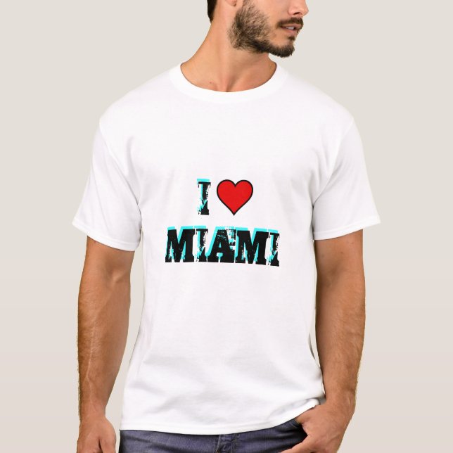 T-shirt ~I Love Miami~ TEE (Devant)