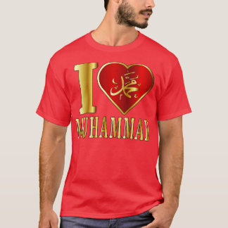 T-shirt I Love Muhammad