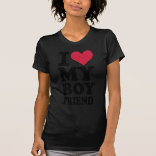 T-shirt I love my boyfriend