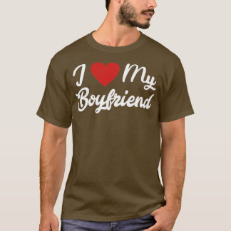T-shirt I love my boyfriend