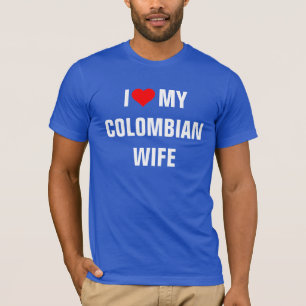 T-shirt "I Love my Colombian