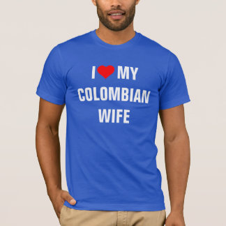 T-shirt "I Love my Colombian