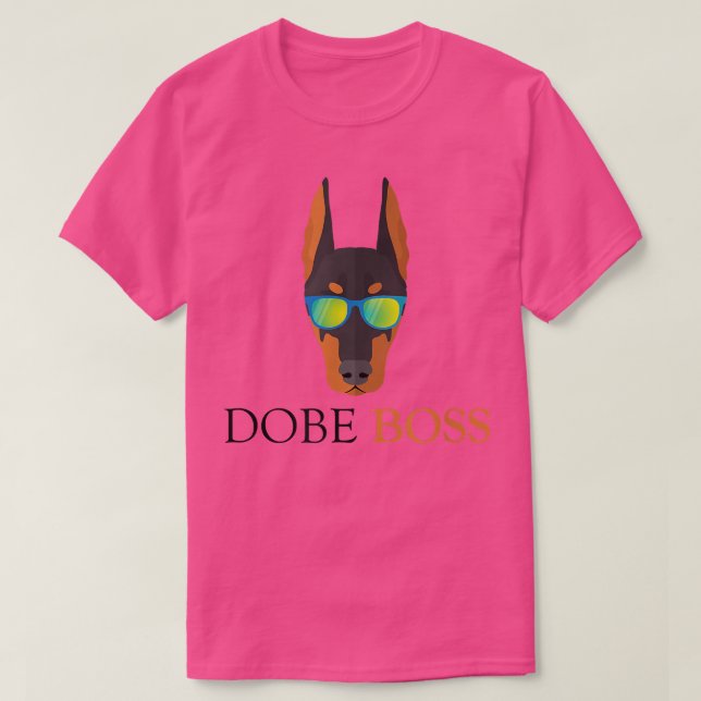 T-shirt I love my Doberman Dobe (Design devant)